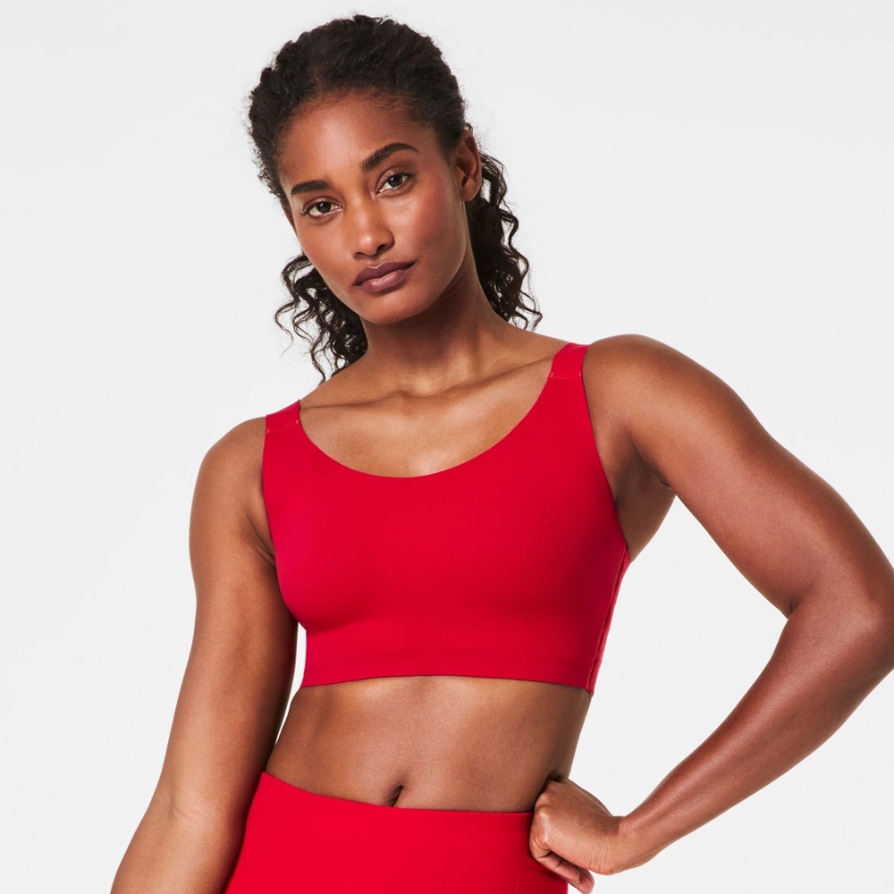 Spanx FlexFeel red high impact sports bra